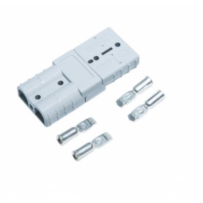 Anderson Style Heavy Duty Grey,Auto Terminal 2pin 2way Power Connector Andersen Plug